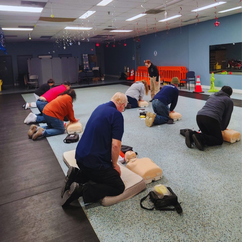 classroom CPR training